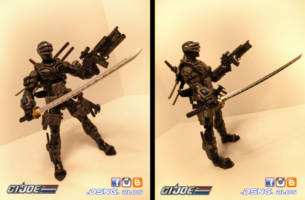 SNAKE EYES [Real Name: Classified] (G.I. Joe) Custom Action Figure
