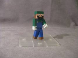 Luigi (Minecraft) Custom Action Figure