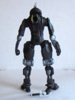 BB-S0 - First Order Security Droid (Star Wars) Custom Action Figure [Back View]