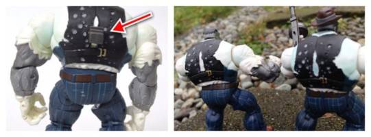Joe Fixit (Gray Hulk) Modification (Marvel) Custom Action Figure