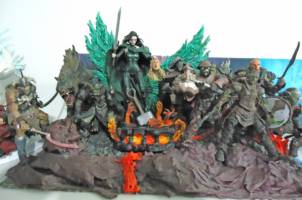 Hela The Goddess of Death (Diorama) (Marvel) Custom Diorama / Playset
