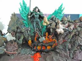 Hela The Goddess of Death (Diorama) (Marvel) Custom Diorama / Playset