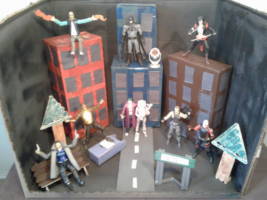 Downtown Gotham (Suicide Squad) Custom Diorama / Playset