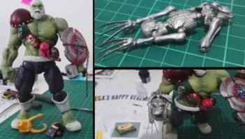Maestro Hulk SH Figuarts (Marvel) Custom Action Figure