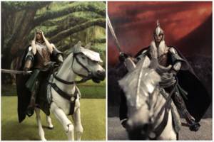 Oropher, Sindarin King of the Silvan Elves of Greenwood the Great, during the second age; father of Thranduil of Mirkwood and grandfather of Legolas. (Lord of the Rings) Custom Action Figure