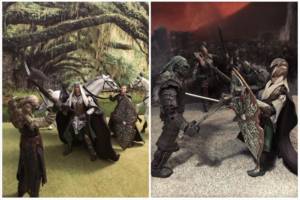 Oropher, Sindarin King of the Silvan Elves of Greenwood the Great, during the second age; father of Thranduil of Mirkwood and grandfather of Legolas. (Lord of the Rings) Custom Action Figure