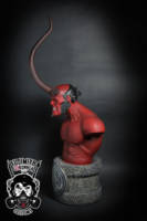 Bust Hellboy (Hellboy) Custom Statue / Bust