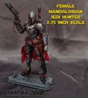 Mandalorian Jedi Hunter (Star Wars) Custom Action Figure