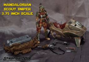 Mandalorian Scout Sniper (Star Wars) Custom Action Figure