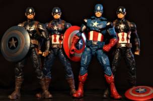 Captain America (Avengers) Custom Action Figure