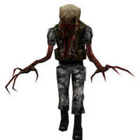 Vortigaunt and Crab Zombie (Half-Life) Custom Miniature / Figurine