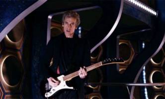 Twelfth.Doctor with Stratocaster (Doctor Who) Custom Action Figure