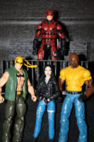 The Defenders (Daredevil , Jessica Jones, Iron Fist & Luke Cage) (Marvel Legends) Custom Action Figure