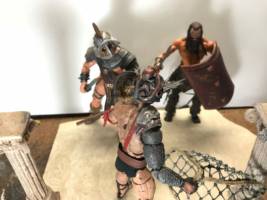 Septimus of Corsica ( Retiarius ) (Gladiator) Custom Action Figure
