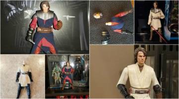 Anakin Skywalker (Star Wars Clone Wars) Custom Action Figure