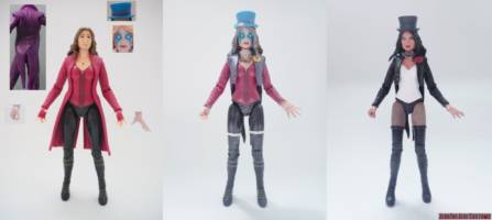 Zatanna Zatara (DC Universe) Custom Action Figure [Zatanna custom action figure before and after]