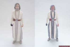Luke Skywalker (Star Wars Episode VIII) (Star Wars) Custom Action Figure [Luke Skywalker before and after]