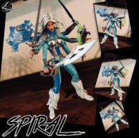 Spiral (exclusive concept) (Marvel Legends) Custom Action Figure