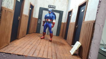 1/12 Apartment Diorama (Marvel Legends) Custom Diorama / Playset