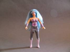 Aja (Princess of Power style) (Crossover) Custom Action Figure [In this picture you can see what Aja's costume looks like behind the guitar.]