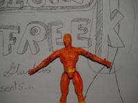 Lava Spidey (Imaginary Friends) Custom Action Figure