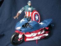 Captain America Bike (Marvel Legends) Custom Miniature / Figurine