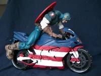 Captain America Bike (Marvel Legends) Custom Miniature / Figurine