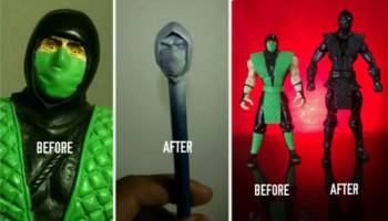 Noob Saibot - Mortal Kombat (Mortal Kombat) Custom Action Figure