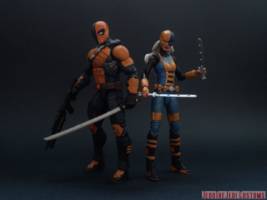 Ravager (Rose Wilson) (Teen Titans) Custom Action Figure [Ravager custom action figure with Deathstroke]