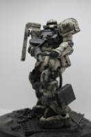EFSF Zaku II (Gundam) Custom Diorama / Playset