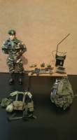 1/12 Scale GI JOE, Lt Falcon aka 5th SFG (G.I. Joe) Custom Action Figure [Tools of the Trade]
