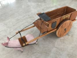 Smidg's cart and Gerty the pig (Dungeons and Dragons) Custom Vehicle