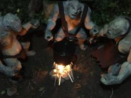William, Bert and Tom (Hobbit) Custom Action Figure [Roast mutton]