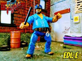 Edi. E (Final Fight) Custom Action Figure