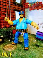 Edi. E (Final Fight) Custom Action Figure