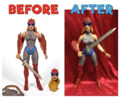 Hawke [Neck Improvement] (Masters of the Universe) Custom Action Figure [Original with no neck]