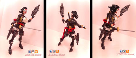 Katana (DC Universe) Custom Action Figure