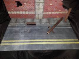 Brick Wall/Street (Marvel Universe) Custom Diorama / Playset