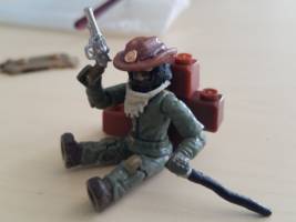Snake Vargas (Mega Bloks) Custom Action Figure [Cover]
