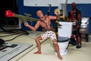 Nude Deadpool (Marvel Legends) Custom Action Figure