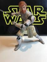 Star Wars the Clone Wars Obi-Wan Kenobi (Star Wars Clone Wars) Custom Action Figure