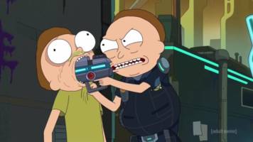 Morty Cop V.3 (Mega Bloks) Custom Miniature / Figurine