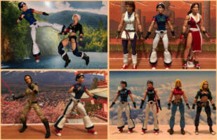 May Lee V2 (King of Fighters) Custom Action Figure
