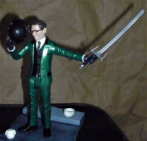 The Riddler (Gotham) (Batman - Movie Style) Custom Action Figure