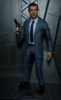 Marvel Legends style James Bond 007 Sean Connery gray suit (Marvel Legends) Custom Action Figure