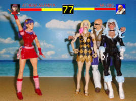 Athe Asamiya (King of Fighters) Custom Action Figure [athena ikimasu]