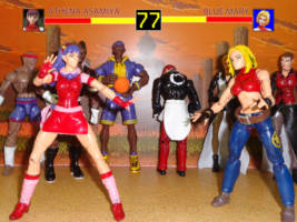 Athe Asamiya (King of Fighters) Custom Action Figure