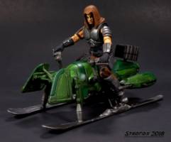 Zartan with Swamp Skier (G.I. Joe) Custom Action Figure