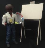 Deadpool Bob Ross costume (Movie Version) (Marvel Legends) Custom Action Figure