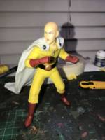 Mezco One:12 style Saitama (one punch man) (One Punch Man) Custom Action Figure